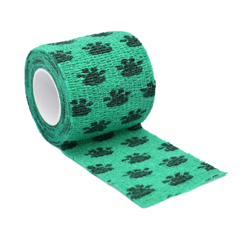 Benda elastica coesiva autoadesiva in puro cotone per un'applicazione facile e veloce ovunque