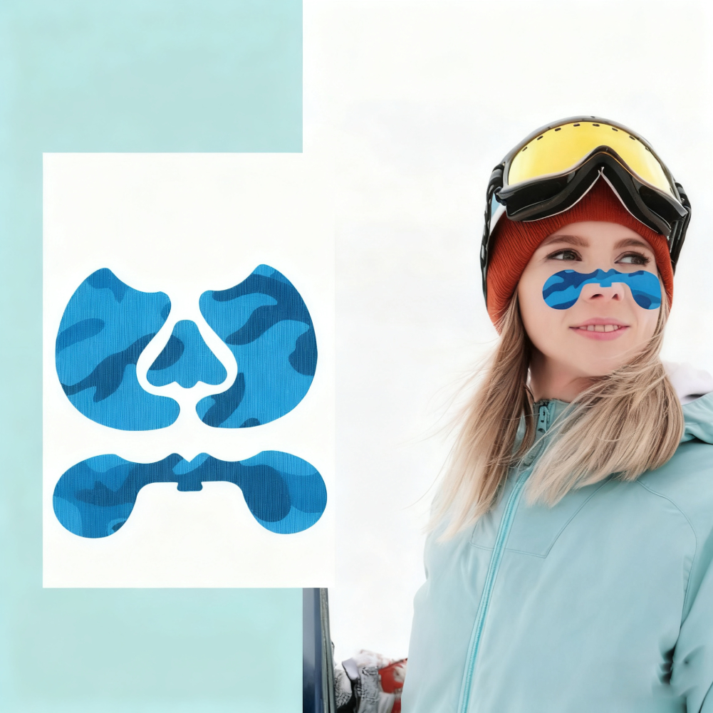 Patch muscolare con nastro kinesiologico anti-congelamento pretagliato