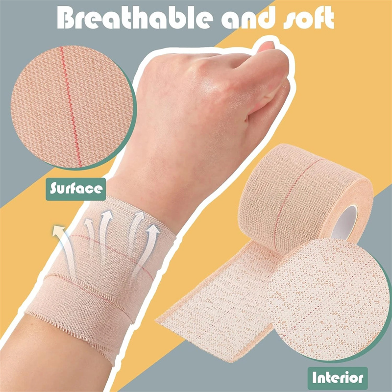 Nastro terapeutico elastico (EAB) – Bendaggio adesivo elasticizzato per compressione e supporto Nastro terapeutico elastico (EAB) – Bendaggio adesivo elasticizzato per compressione e supporto